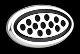 AMI Billet Side Vehicle Vents Oval w/ Circles- Polished Finish