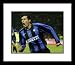 Luis Figo Inter Milan - Goal Celebration - Framed 8x10 Photograph