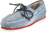 Timberland Classic Boat FTW Amherst F/L 24675, Damen, Halbschuhe, Blau  (Navy washed canvas), EU 39.5  (US 8.5)
