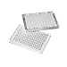 Corning FiltrEX 3504 Polystyrene 96 Well Solid White Filter Plate, With 0.2 micrometer PVDF Membrane, Without Lid (Case of 50)