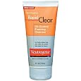 Neutrogena Rapid Clear Oil-Eliminating Foaming Cleanser, 6 Ounce