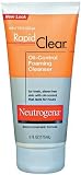 Neutrogena Rapid Clear Oil-Eliminating Foaming Cleanser, 6-Ounce Tubes (Pack of 3)