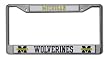 Michigan Wolverines Chrome Frame