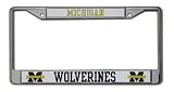 Michigan Wolverines Chrome Frame