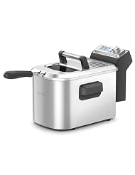 Breville Stainless Steel with Black Accents Smart Fryer by Breville
