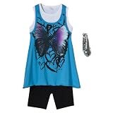 Girls' Xhilaration® 2-fer Set - Blue