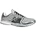 New Balance Men's MR805 Running Shoe,White/Silver,7 EE