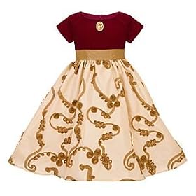 Disney Belle Holiday Dress for Girls