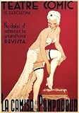 Teatre Comic by Anonymous - 37 x 25 inches - Fine Art Print / Poster