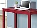 Ameriwood Home Altra Delilah Parsons Desk with Drawer, Red