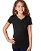 Next Level 3740 Girls Adorable V Neck T-Shirt