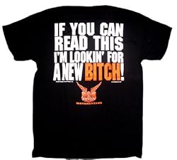 IF YOU CAN READ THIS I'M LOOKING FOR A NEW BITCH T-SHIRT - BIG JOHNSON SHIRTS - BIKER SHIRT - LOOKING FOR A NEW BITCH BIKER SHIRT