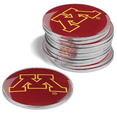 Minnesota Golden Gophers Golf Ball Markers