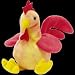Ty Beanie Babies - Strut the Rooster