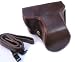 EzFoto Brown Simulated Leather Case for Panasonic Lumix DMC-GX1