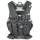Tactical NY SWAT Vest with Pistol Holster