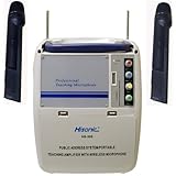 Hisonic 35 Watts Rechargeable & Portable PA System with Dual Wireless Microphones, HS300