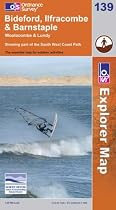 Bideford, Ilfracombe and Barnstaple (Explorer Maps)