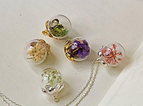 10mm Mini Clear Glass Globe Bottle for Jewelry Design-10pcs
