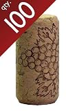 100 New Unused #8 Straight Wine Corks 7/8