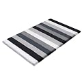 Kleine Wolke 5407926360 Badteppich Bilbao 60 x 100 cm schwarz
