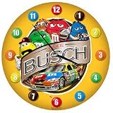 Kyle Busch Round M&M Clock, 12