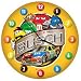 Search Our Specialty Mall : Kyle Busch Round M&M Clock, 12"
