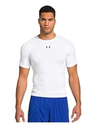 Sports: Under Armour Mens HeatGear? Sonic Compression Short Sleeve Extra Large White - Under Armour