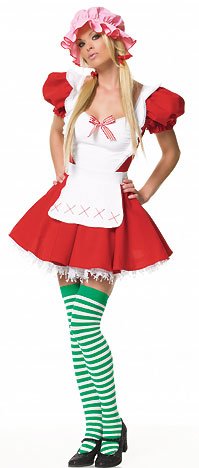 FREE SHIPPING - Strawberry - Womens Sexy Strawberry Girl