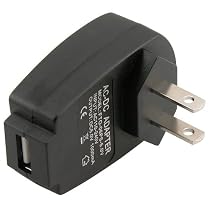Eforcity USB Travel Charger Adapter for Palm (PalmOne) m500, i705, Tungsten T, W, C, Zire, Zire 71, Treo 600, 650, HP iPAQ 3100, h5555, Jornada 500