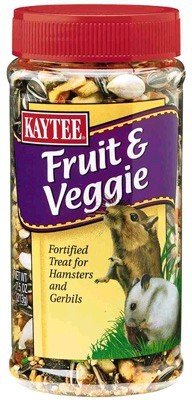 7 5oz Kaytee Hamster Gerbil Fruit Veggie Treat