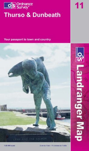 City Travel Guides Discounted  Livres : Carte de randonnée : Thurso & Dunbeath