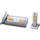 Panasonic おたっくす デジタルコードレス普通紙ファクス(子機1台付き) シルバー KX-PW506DL-S