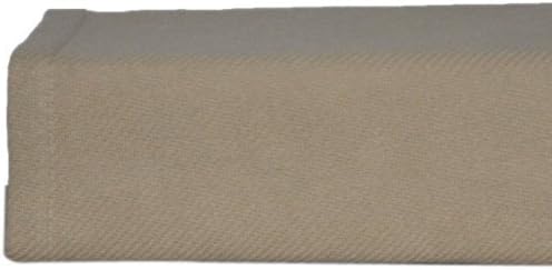 Nautica Cotton Twill Blanket, King, Khaki by Revman Industries