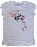 Roxy Girls White Big Red Top Size XL