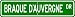 Braque d'Auvergne STREET SIGN ~ High Quality Aluminum ~ Dog Lover