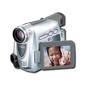 Remanufactured Canon ZR100 MiniDV Camcorder w/20x Optical Zoom (Pearl Silver)