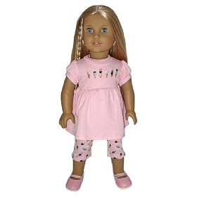 Ice Cream Babydoll Top and Leggings. Fits 18
