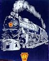 Pennsylvania RR K4 1361 Railroad Train T-Shirt Tee Shirt