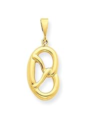 14k Pretzel Charm