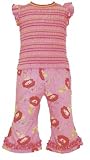 Baby Lulu May Garden Ruffle Top and Bell Ruffle Pant Set size 12 months