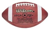Wilson F1001B-JR NFL Pattern with Stripes Junior Leather Football