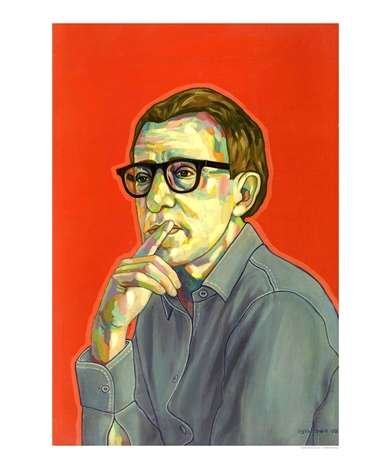 Woody Allen People Giclee Poster Print by Mike Roos, 20x24