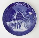 ROYAL COPENHAGEN (ロイヤル コペンハーゲン) 1973年 イヤープレート 【クリスマスの帰省】 【並行輸入品】 1973年
