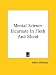 Book Mental Science Incarnate In Flesh And Blood