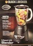 Review Applica  / Black& Decker Textured Series 5-Speed LCD Blender
