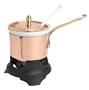 Copper Chocolate Fondue Set