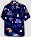 Hot Rods Route 66 Hawaiian Shirt, Navy