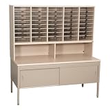 Datum Filing Systems Mail Master Sorting Station w/ Riser and Storage