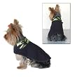 Dog Black Cape w/ Camouflage Collar - 2X Small